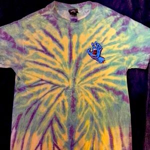 Screaming Hand Green Sant Cruz T-Shirt